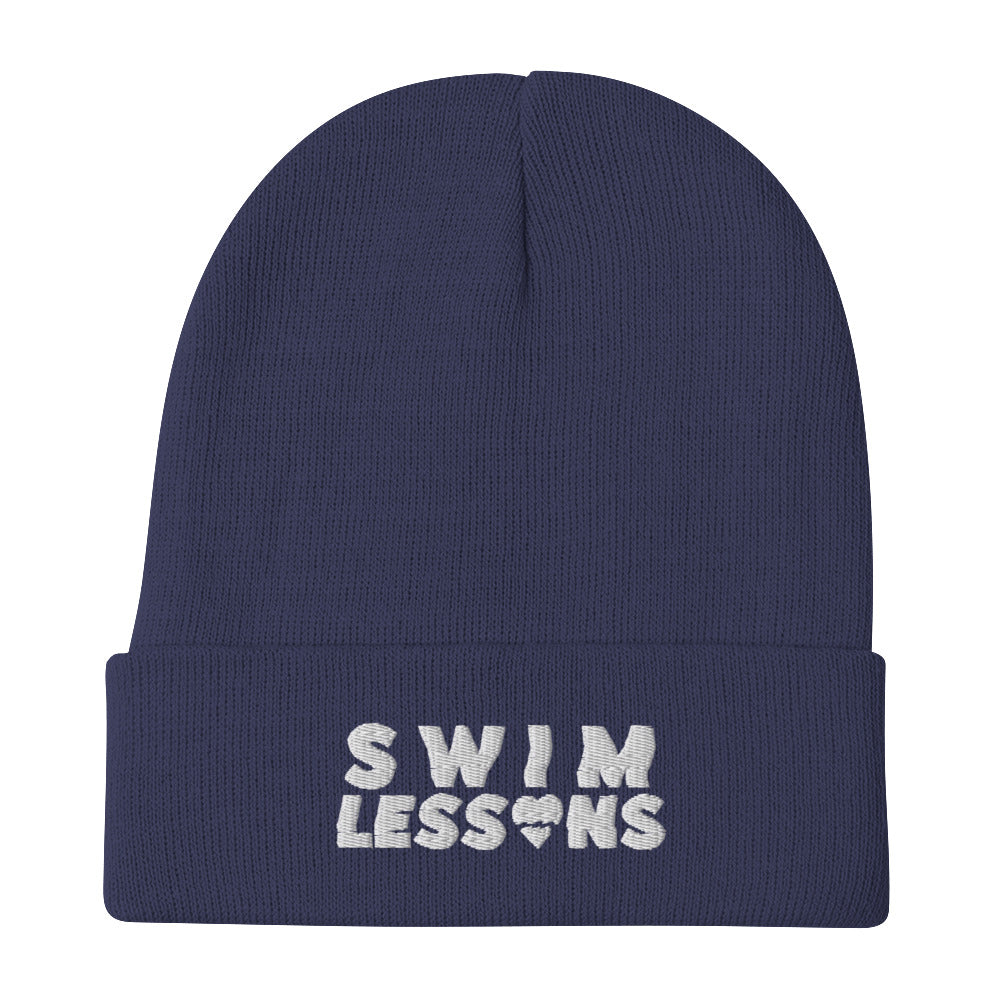 Swim Lessons - Logo Beanie