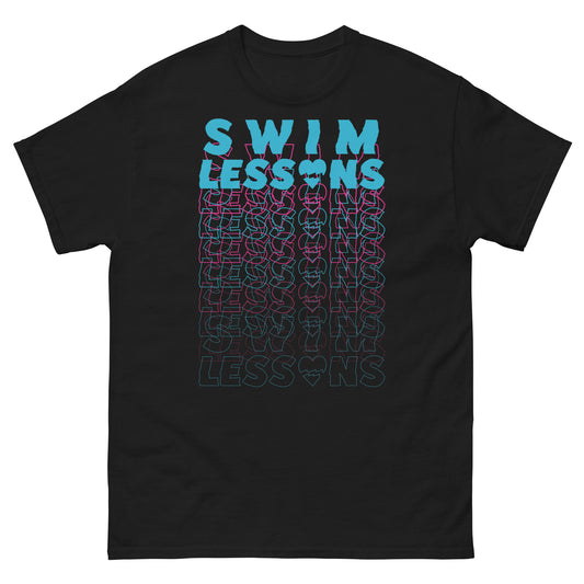 Swim Lessons - Neon Logo
